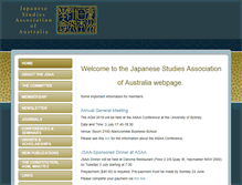 Tablet Screenshot of jsaa.org.au